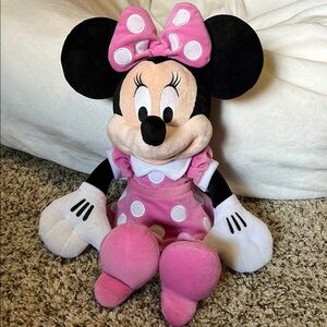 Disney Pink Minnie Mouse plush